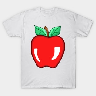 Cute Red Delicious Shiny Apple T-Shirt